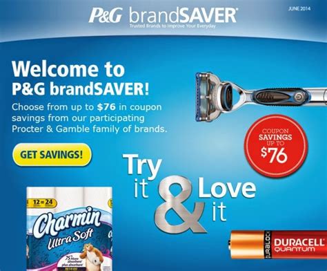 p&g brandsaver coupons canada.